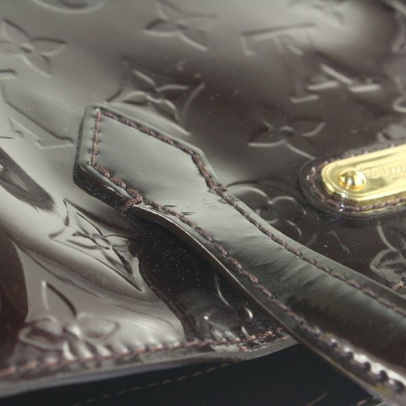 Louis Vuitton Wilshire Tote PM Amarante Leather Monogram 4LV119K - Picture 9 of 12